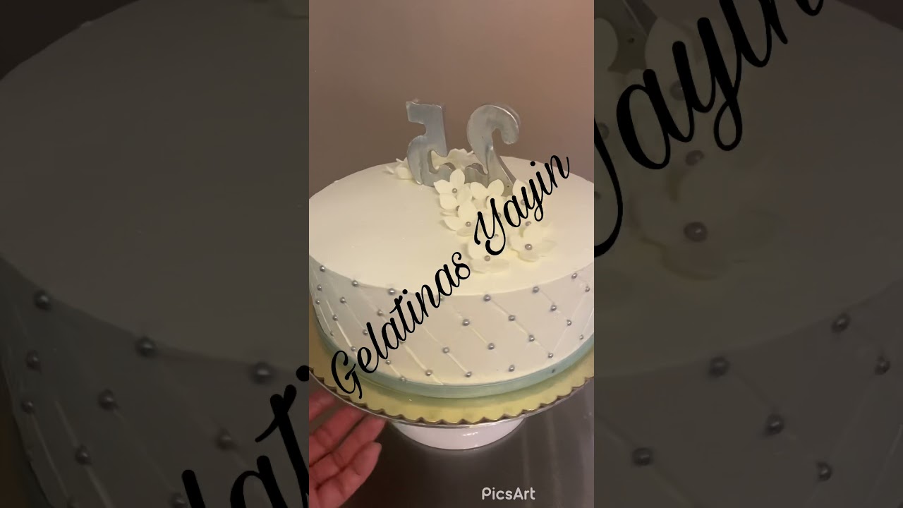 Pastel aniversario de bodas 25