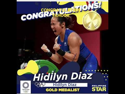 CONGRATULATION  OLYMPIC GOLD MEDALIST  #HIDILYN DIAZ  #Shorts #Beta WERE Proud of you MABUHAY