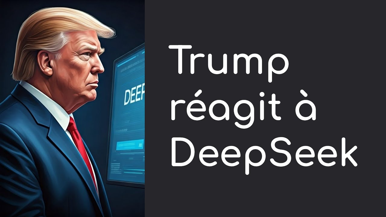 Donald Trump réagit à DeepSeek : sa réponse va vous surprendre !