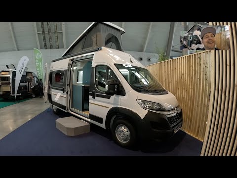 Stork Active by Carpol RV Camper Van Citroen Jumper new model 2023 walkaround + interior K0911