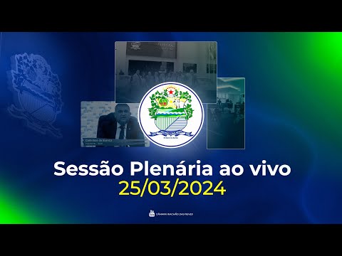 Sessão Plenária da Câmara Municipal de Riachão das Neves 25/03/2024