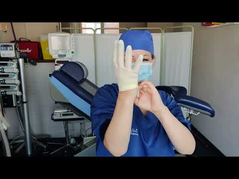 Pre-Powdered Sterile Surgical Latex Gloves Size 7.5