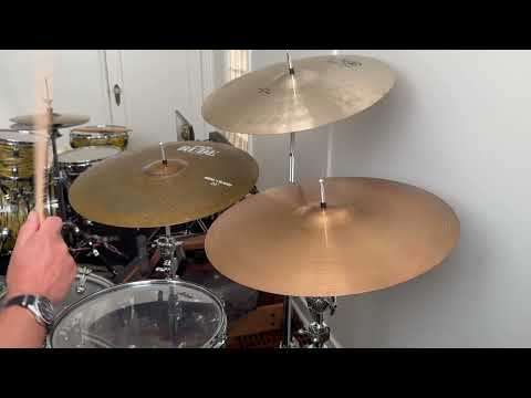 Paiste 20" RUDE Ride/Crash Cymbal 1985 - Vintage Time Capsule - VIDEO image 14