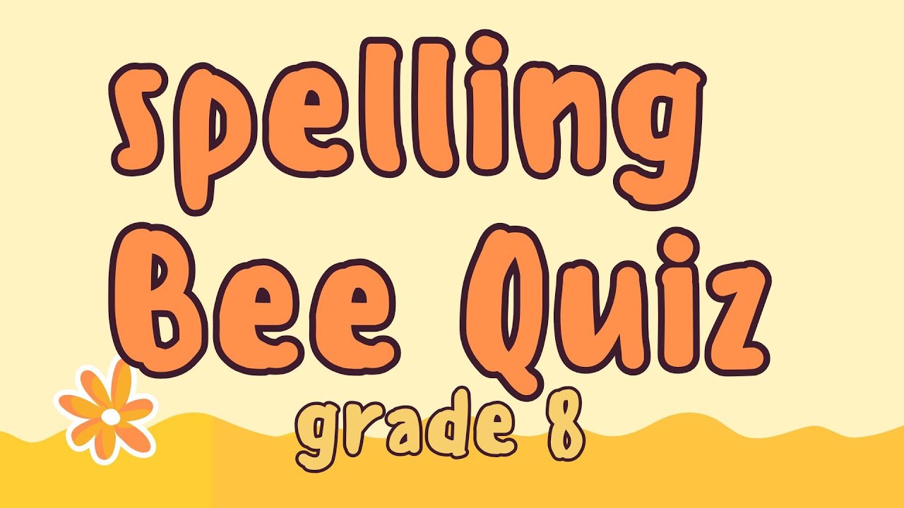 Spelling Bee Quiz for Grade 8| Spelling Bee Challenge| Intermediate Level| Spelling 10 Words