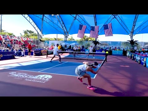 US Open Pickleball Championships - Anna Leigh Waters/JW Johnson Quarterfinal - Mixed PRO Doubles