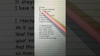 Learn English Through the Most Beautiful &quot;I Still Can See Your Face&quot; with Barbra Streisand #shorts