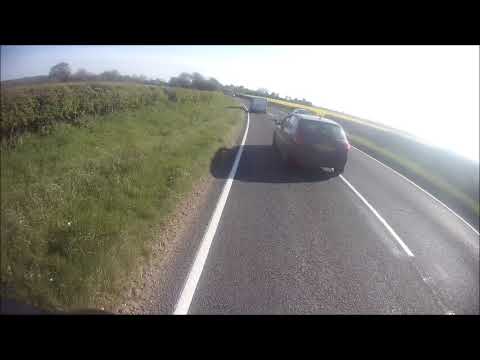 Give cyclists space doesnt mean take out the car coming the other way.