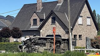 Conmoción en Bélgica un día después de la mortal colisión entre un tren y un autobús escolar