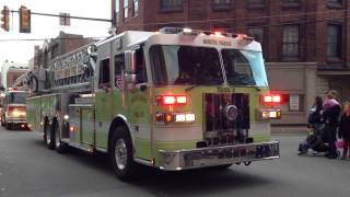 preview picture of video 'WESTERN PENNSYLVANIA FIRE & EMS UNITS AT UNIONTOWN'S AMERICANISM PARADE. PT. 2 - (SEE DESCRIPTION).'