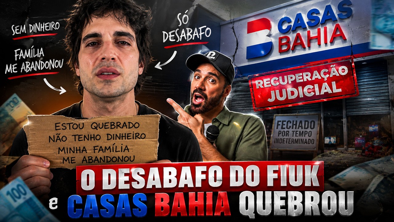 O DESABAFO DO FIUK | CASAS BAHIA QUEBROU - STAND UP DIOGO PORTUGAL