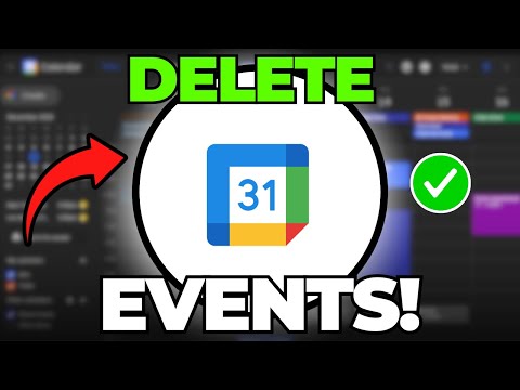 How to Delete Multiple Events in Google Calendar