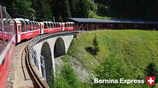 Bernina Express. Tiefencastel (Zwitserland) naar Tirano (Italië)
