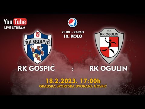 22-23 10.kolo RK Gospić - RK Ogulin (18.02.2023.)