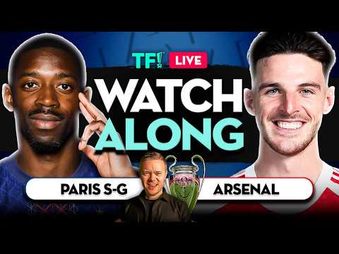 ARSENAL vs PSG LIVE Watchalong with Mark Goldbridge