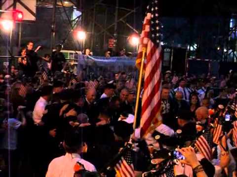 Bag Pipes 9/11 ceremony- Auld Lang Syne