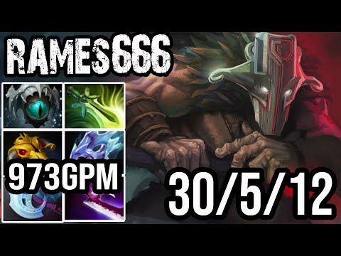 Ramzes666 [Juggernaut] Let's See How He Farms 973GPM Dota 2 7.14 | Full Game