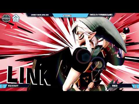 Gwinnett Brawl April 2019 - RCS| Fatality(Link) vs Poken(Pichu) -  W. Round 2