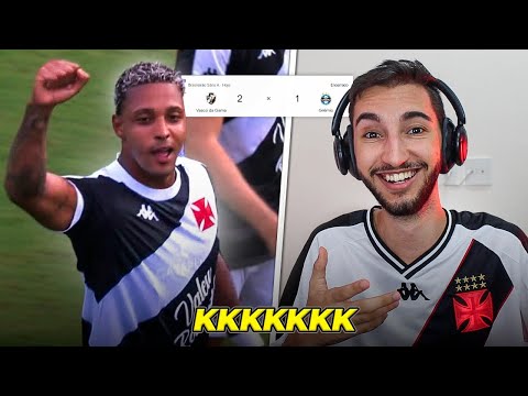 Vasco 2 x 1 Grêmio - DAVID "DVD" JÁ SUPEROU MESSI NO AUGE? KKKKK