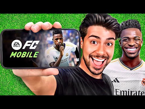 SAIU!!! JOGANDO FC MOBILE PELA PRIMEIRA VEZ!