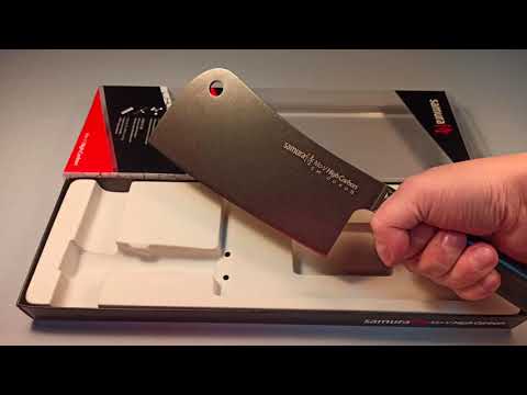 Миниатюра изображения товара Нож-топорик Samura Mo-V Stonewash SM-0040B
