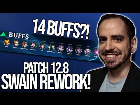SWAIN IST BACK! | Swain REWORK und 14 (!) Buffs | 12.8 Patch Notes Rundown von Johnny