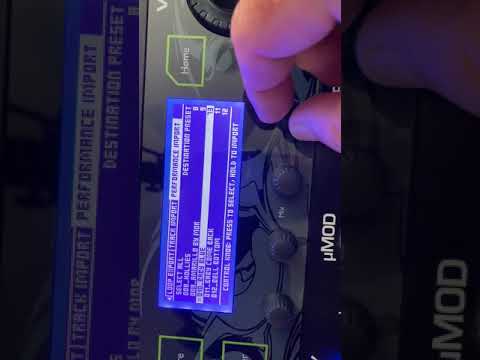 VL3x Performance pkg. import