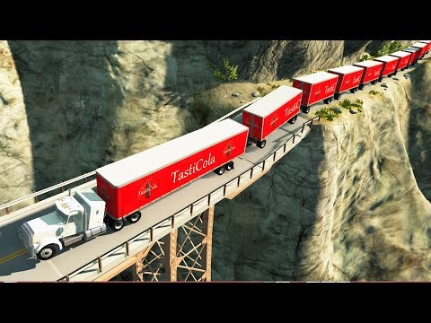 Tasti Cola Delivery Fails #1 - BeamNG DRIVE | CrashTherapy