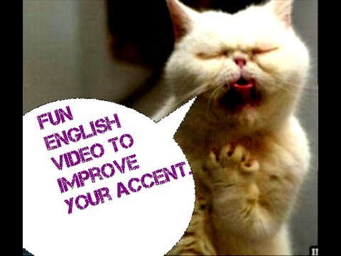 あなたのアクセントを改善するための楽しい英語のビデオ (Fun english video to improve your accent)