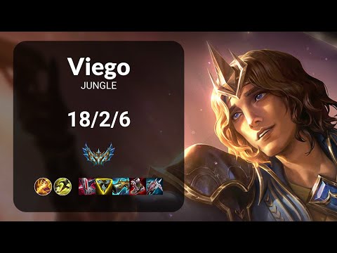 Viego vs Nocturne JUNGLE - KR CHALLENGER Patch 15.5