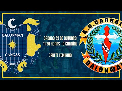 Cadete femenino - Liga Ouro - X2 - Salón Avilés Bm. Cangas - Gráficas Lasa Carballal