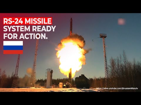 Horrible Fire ‼️ Russian RS-24 Yars Missile System Ready For Action