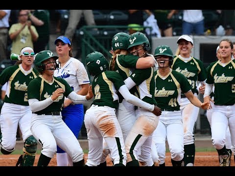 2018 Softball Championship: No. 1 USF 8, No. 5 Memphis 7 (Semifinals)