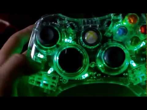 PDP Afterglow Xbox 360 controller unboxing