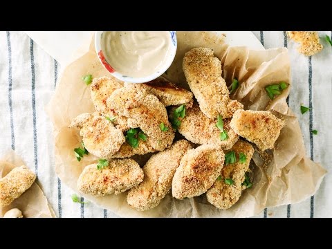 Easy Oven-Baked Chicken Tenders-Strips