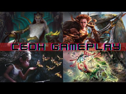 cedh gameplay go shianta life's origin vs Jeska and Ishai vs Aminatou  vs Tasigur
