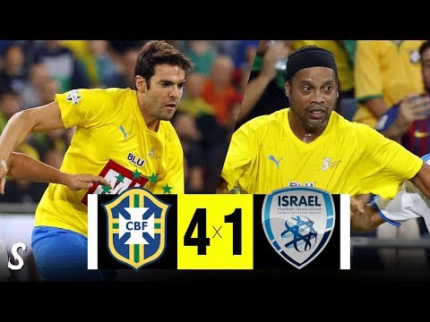 RONALDINHO, KAKÁ, BEBETO E CIA DERAM SHOW EM AMISTOSO DAS LENDAS - HD 29/10/2019