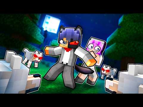 PROTECTING the HERD as a WOLF in Minecraft!