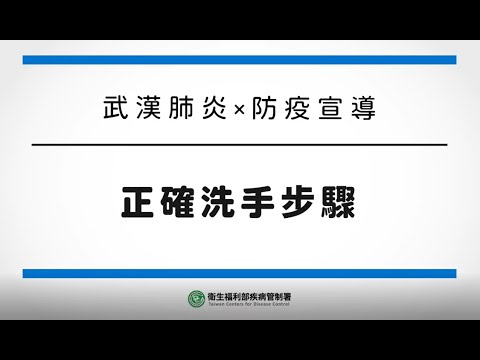 黃立民醫師－正確洗手步驟_國語(黃立民)