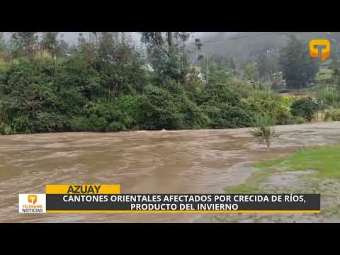Cantones orientales afectados por crecida de ríos, producto del invierno