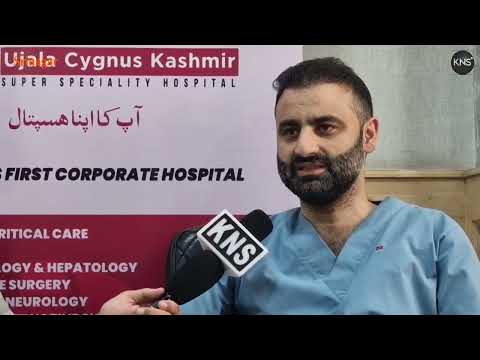 Dr Azhar Ajaz Khan ,MBBS, MS, DrNB Director-HOD  Urology, Ujala Cygnus Kashmir Super Specialty Hospital in an Exclusive Interview with Kashmir News Service's Senior Correspondent rahim Rizwan.