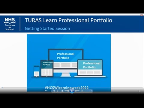Turas Professional Portfolio Getting Started
