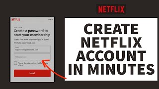 How To Create Netflix Account (2023) | Netflix Sign Up (Quick & Easy)
