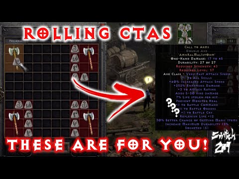 Rolling CTA: Whatever Rolls, You Get To Keep It! Can I Roll +6 BO? - Diablo 2 Resurrected