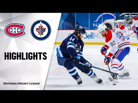 Canadiens @ Jets 2/27/21 | NHL Highlights