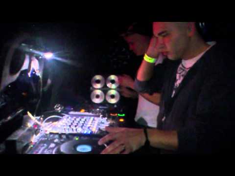 Dj LiL'k & Kahlkopf HC @ Neophyte Trasher Tour Januar 2012 Part 1