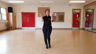 Country Roads - Line Dance Tutorial by the Rhinestone Cowgirls