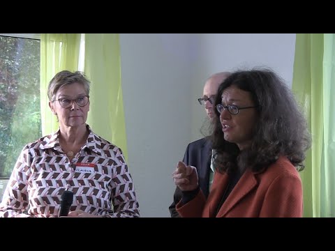 Steglitz Toastmasters 10Jahresfeier Elena,Claudia,Robert