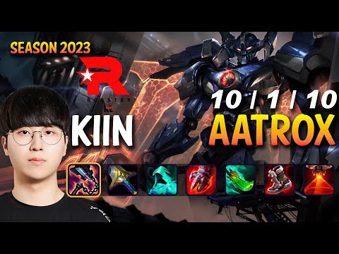 KT Kiin AATROX vs GWEN Top - Patch 13.17 KR Ranked
