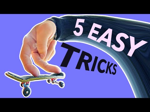 5 EASY FINGERBOARD TRICKS YOU CAN LEARN RIGHT NOW!