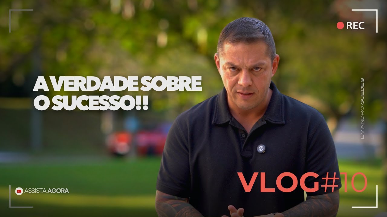 OS TRÊS PASSOS PARA SER BEM SUCEDIDO | MUDE SUA FREQUENCIA | EVANDRO GUEDES | VLOG #10